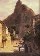 Bernhard Wiegandt Sao Clemente Street oil painting artist